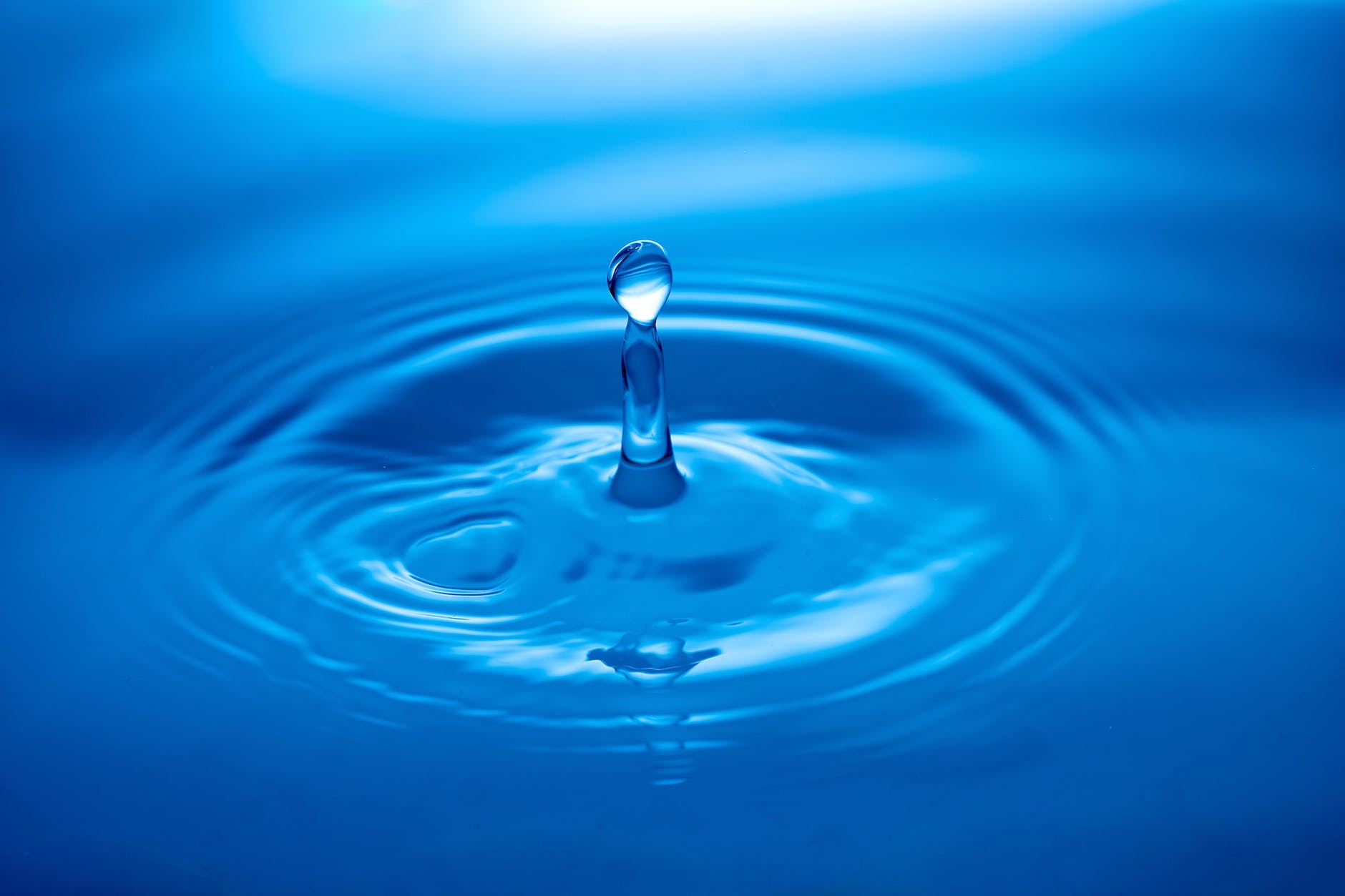 close up of splashing water